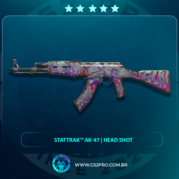 #1906 StatTrak™ AK-47 | Head Shot
